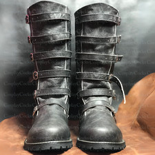 Usado, Botas renascentistas vintage cinza feitas sob medida - Todos os tamanhos disponíveis comprar usado  Enviando para Brazil