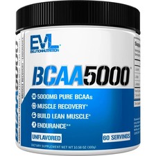 EVL BCAA5000 sem sabor - 5g aminoácidos pó pré-treino para recuperação 60srv comprar usado  Enviando para Brazil