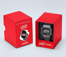 Wild Card CASIO CLASSIC Limited A168WEUC-1A UNO Collaboration unissex com caixa comprar usado  Enviando para Brazil