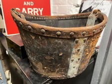 Antique leather studded for sale  UK