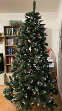 Albero natale innevato usato  Altare