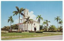 Cartão postal da Igreja Católica de São Cristóvão Hobe Sound FL Flórida comprar usado  Enviando para Brazil