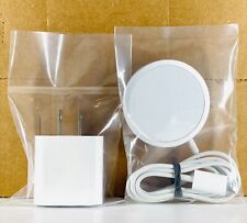 Carregador sem fio Apple MagSafe fabricante de equipamento original e adaptador de energia USB-C Apple 20W carregamento rápido comprar usado  Enviando para Brazil