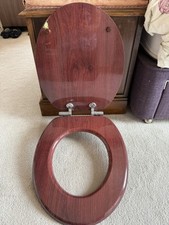 mahogany toilet seat for sale mahogany toilet seat for sale STAINES-UPON-THAMES