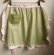 Green gingham 1950s for sale  ASHTON-UNDER-LYNE