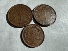 Usado, {379} Moedas de 1 centavo e meio centavo da rainha Vitória e George VI. 19º e 20º C comprar usado  Enviando para Brazil