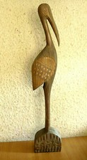 Einzigartige holzfigur reiher gebraucht kaufen  Duisburg