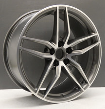 AUDI R8 GT 4S 19" DIANTEIRO CINZA CORTE DIAMANTE RODA ARO DE LIGA LEVE FABRICANTE DE EQUIPAMENTO ORIGINAL X1 comprar usado  Enviando para Brazil