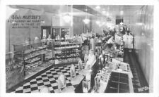 Foto postal RPPC interior de panadería restaurante Militzer años 30 22-10982 segunda mano  Embacar hacia Argentina