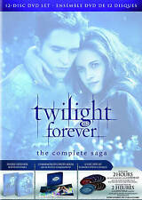 The Twilight Saga: The Complete Collection (5-Disc Blu-ray + Digital Copies) DVD, usado comprar usado  Enviando para Brazil