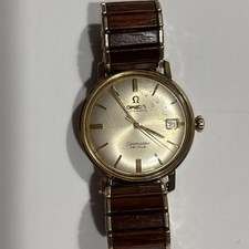 Relógio de pulso masculino antigo OMEGA DE VILLE corda manual mostrador dourado pulseira de ouro 10 KT  comprar usado  Enviando para Brazil