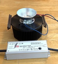 LED CREE CXB3590, 3500K, driver Meanwell, dissipador de calor e difusor, usado comprar usado  Enviando para Brazil