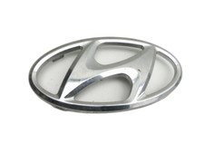 Emblem logo hyundai gebraucht kaufen  Linkenheim-Hochstetten