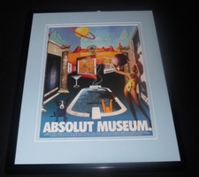 1994 Absolut Museum Vodka emoldurado 11x14 ORIGINAL anúncio vintage  comprar usado 1994 Absolut Museum Vodka emoldurado 11x14 ORIGINAL anúncio vintage  comprar usado  Enviando para Brazil