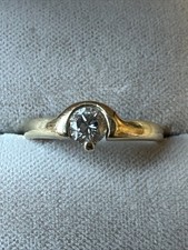 Ring solitärring diamant gebraucht kaufen  Unterschleißheim