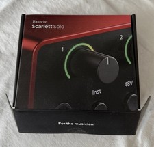 Focusrite scarlett solo for sale  New York