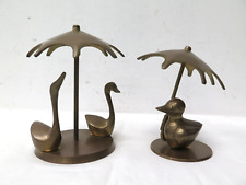 Brass duck sculpture for sale  UK