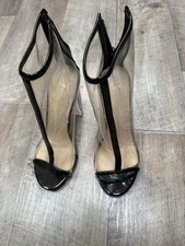 Bottines talon transparent d'occasion  Bordeaux-