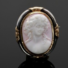 Cameo brooch woman d'occasion  Expédié en Belgium