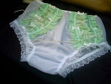 Sissy white nylon for sale  PONTEFRACT