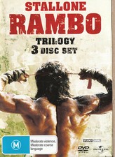 Rambo Sylvester Stallone/Trilogia Dvd R4/2 Pal Novo sirh 70, usado comprar usado  Enviando para Brazil
