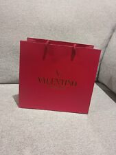 Auténtica bolsa de regalo de compras Valentino embalaje de diseñador 23cmx21cm segunda mano  Embacar hacia Argentina