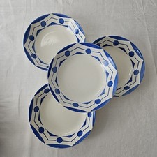 Assiettes calottes décor d'occasion  Saint-Macaire