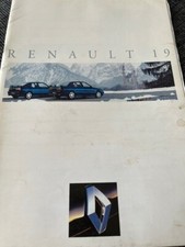 Catalogue brochure renault d'occasion  La Gorgue