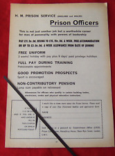 H.m prison service for sale  DUNSTABLE