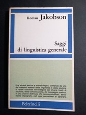 Roman jakobson saggi usato  Magliano Sabina