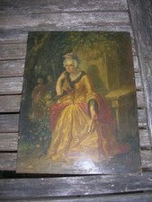 Tableau huile plaque d'occasion Tableau huile plaque d'occasion  France
