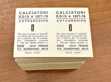 Usado, FIGURINE CALCIATORI EDIS 1977/78 1977 1978 NUOVE DA BUSTINA comprar usado  Enviando para Brazil