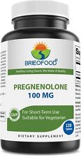 Brieofood Pregnenolona 100 mg 120 comprimidos - Suplemento de equilíbrio hormonal comprar usado  Enviando para Brazil