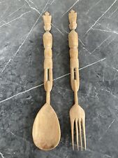 Pair large wooden for sale  KING'S LYNN