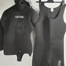 Skafander i spodnie neoprenowye Seac Royal czarny XL 5 mm na sprzedaż  PL