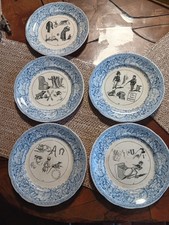 Lot assiettes parlantes d'occasion Lot assiettes parlantes d'occasion  Marsannay-la-Côte