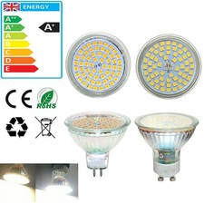 Lâmpada globo LED GU10 MR16 3W 5W 7W holofote 2835 SMD comprar usado  Enviando para Brazil