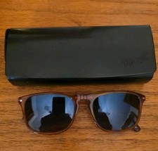 Óculos de sol polarizado Persol 3059S 96/S3 Terra di Sienna 54-18-145mm... comprar usado  Enviando para Brazil