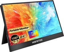 Monitor LCD HGFRTEE Przenośny monitor 15,6" 1920 x 1080 FullHD USB-C na sprzedaż  PL