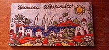 Piastrella ceramica siciliana usato  Varese