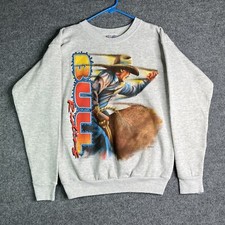 Felpa vintage bull usato  Spedire a Italy