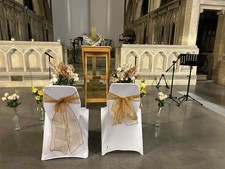 110x organza sashes for sale  PORTSMOUTH