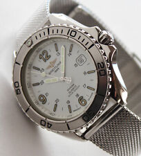 Relógio masculino Breitling, A58605 AEROMARINE SHARK, MOSTRADOR BRANCO, 41mm, UAU! comprar usado  Enviando para Brazil