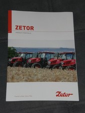 ZETOR Tractors Portfolio produktów Prospekt w języku angielskim ( E 39 ) na sprzedaż  Wysyłka do Poland
