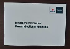Livro de história de serviço Suzuki - Manual para todos os modelos comprar usado  Enviando para Brazil