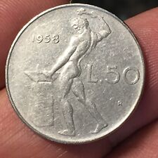 Moneta lire 1958 usato  San Bonifacio