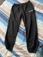 Boohooman black jogging for sale  TAMWORTH