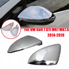 Tampas de espelho retrovisor lateral cromado ABS para VW Golf 7 GTI MK7 MK7.5 2014-2019 comprar usado  Enviando para Brazil