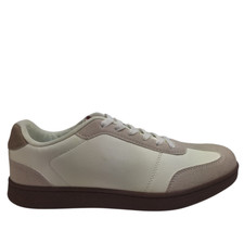 Couro sintético e camurça Quiksilver masculino listrado branco tamanho 11 comprar usado  Enviando para Brazil