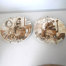 Assiettes vieux metiers d'occasion  Vif